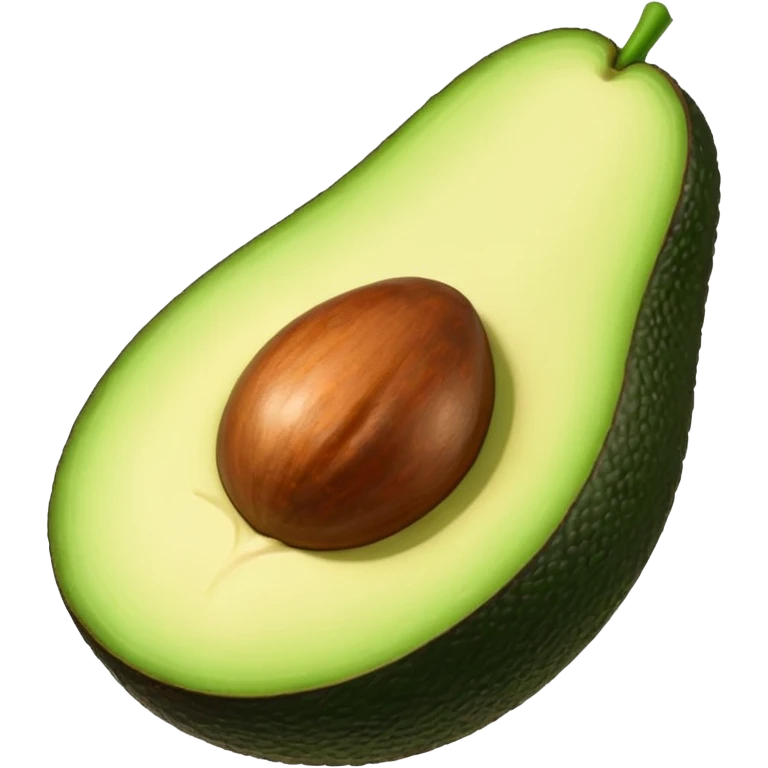 Whole avocado emoji