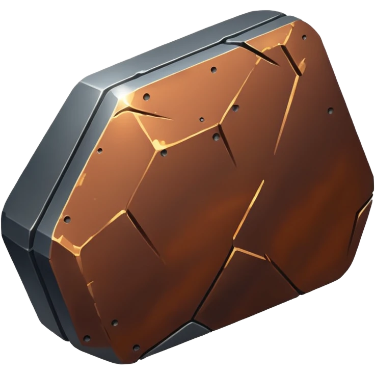 shiny iron ore emoji