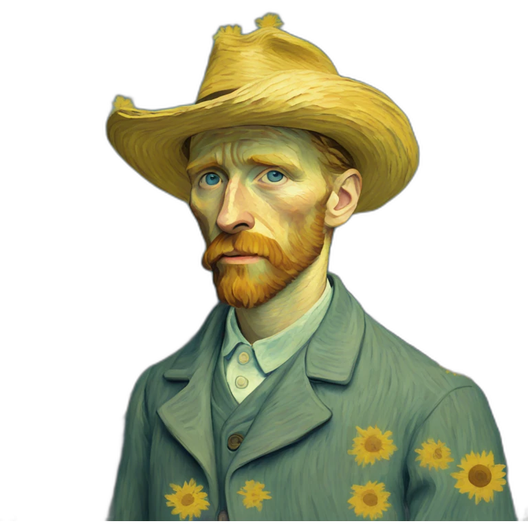 van gogh paint emoji
