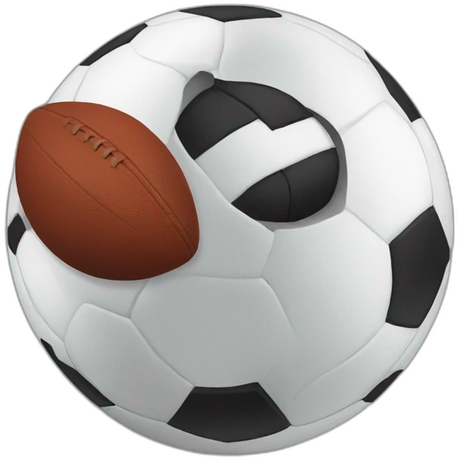 Football red emoji
