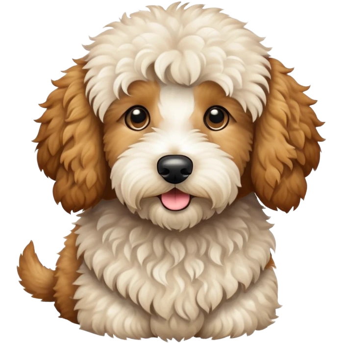 Golden doodle emoji