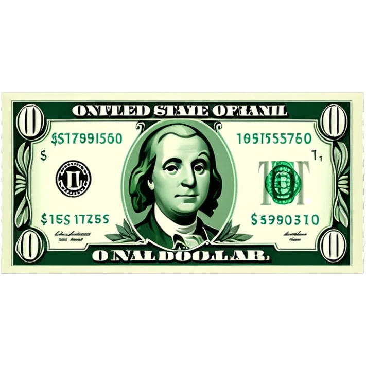 dollar emoji