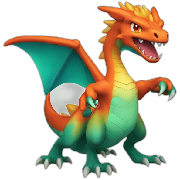 Dracaufeu Pokémon emoji