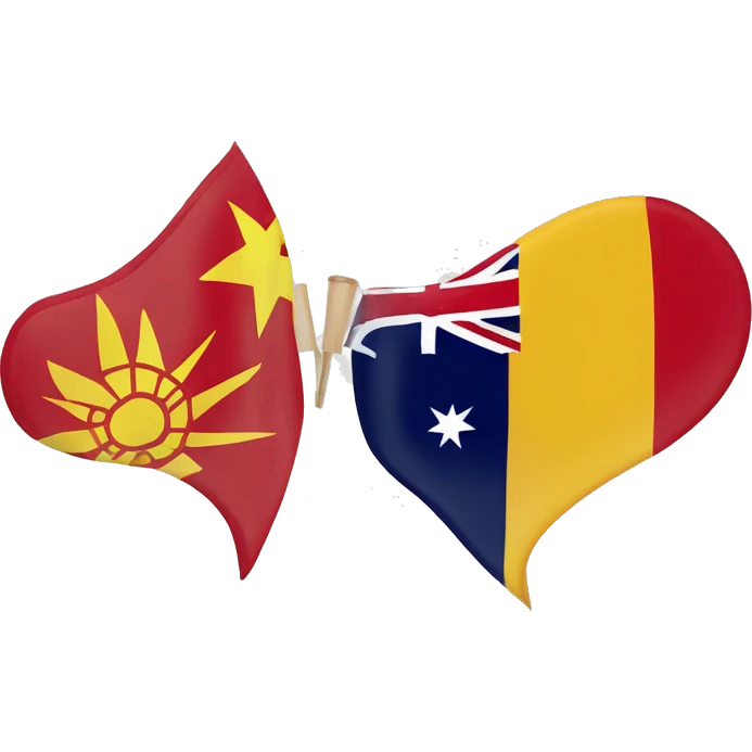 spainish and australian flag emoji