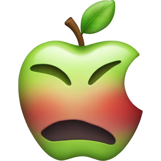 apple logo emoji