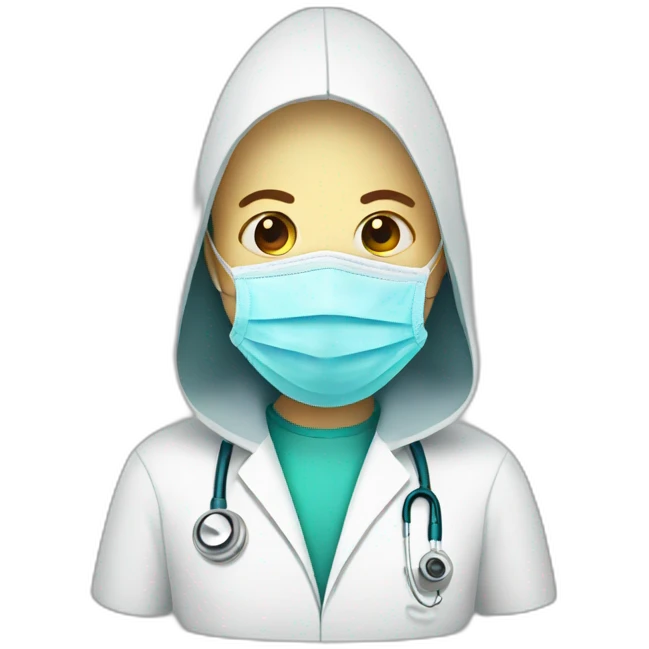 Virus using a Doctor Mask emoji