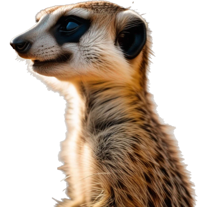 Meerkat smile emoji