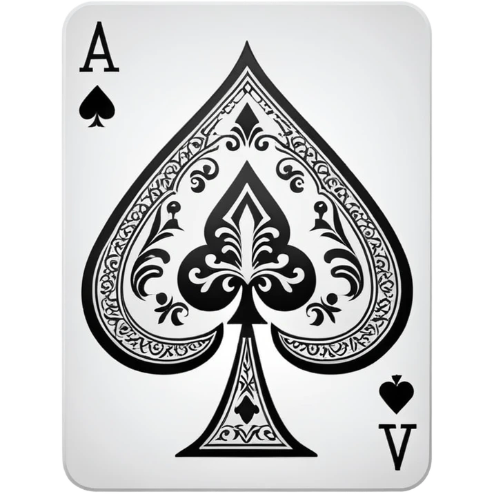 Ace of spades  emoji