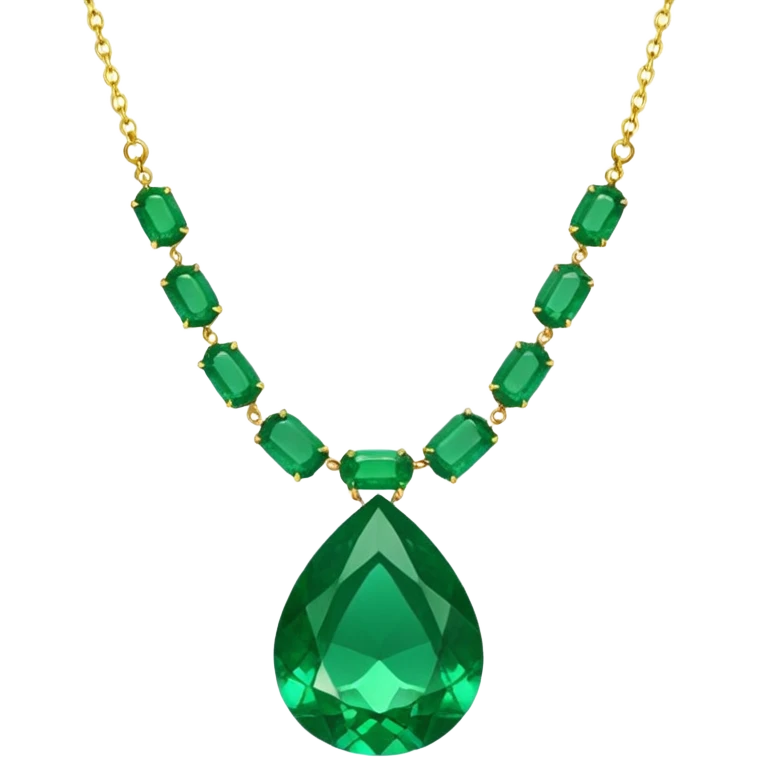 green necklace  emoji