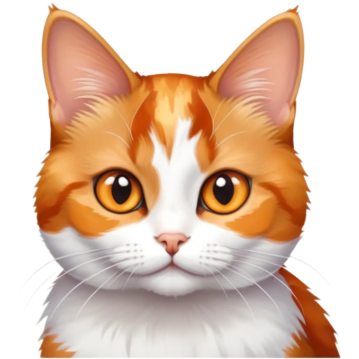 Small calico cat shorthair emoji