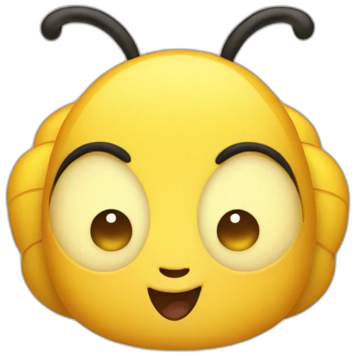 Cute bee emoji