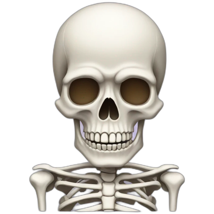 skeleton emoji