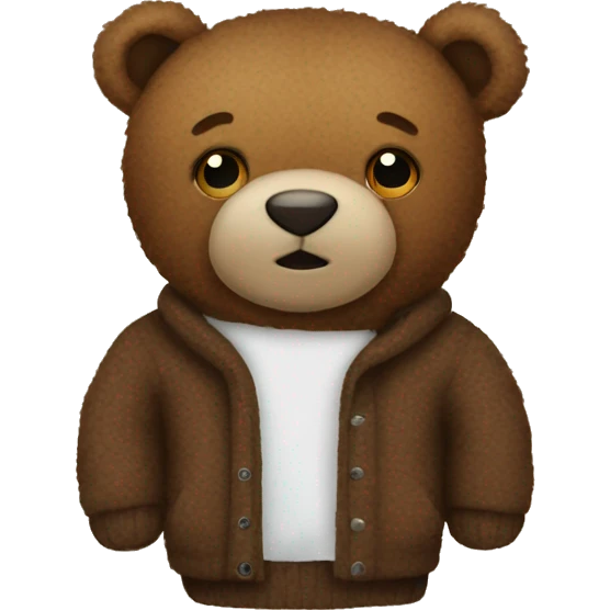 Teddy bear cozy  emoji