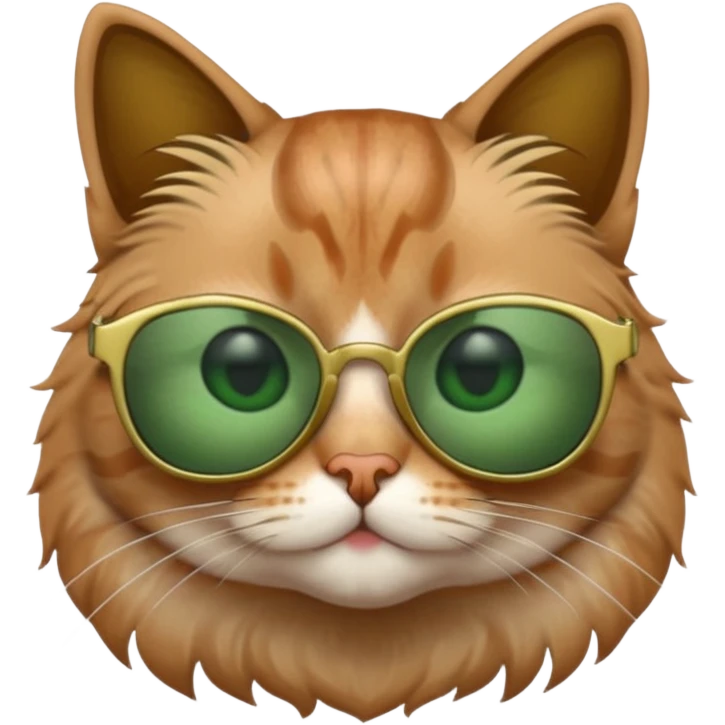 Cat wearing sunglasses emoji
