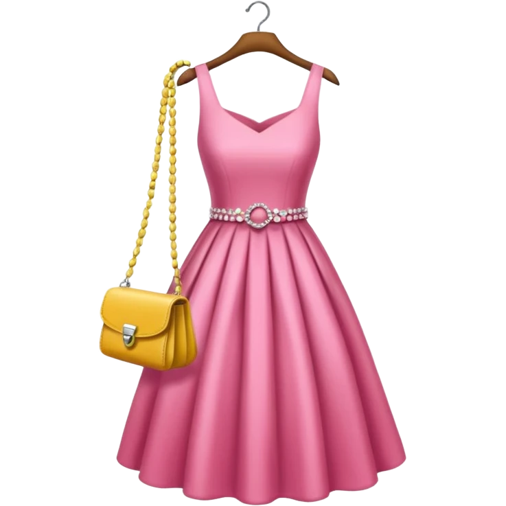 eine birne in einem pinken kleid soll aussehen wie eine reiche frau aber als birne  emoji