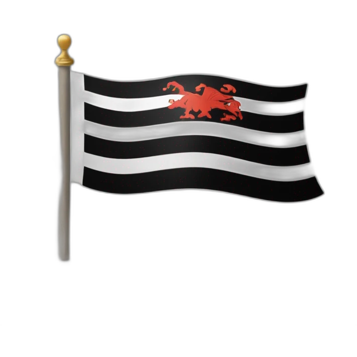 The Corsican flag emoji