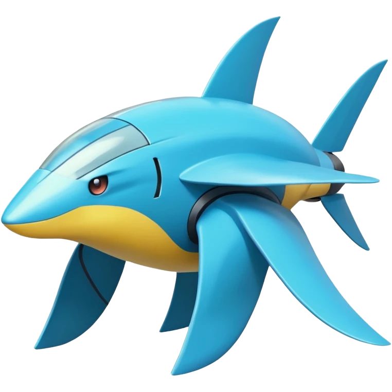 Helioptile-Miraidon-Cyclizar-Pokémon, full body emoji