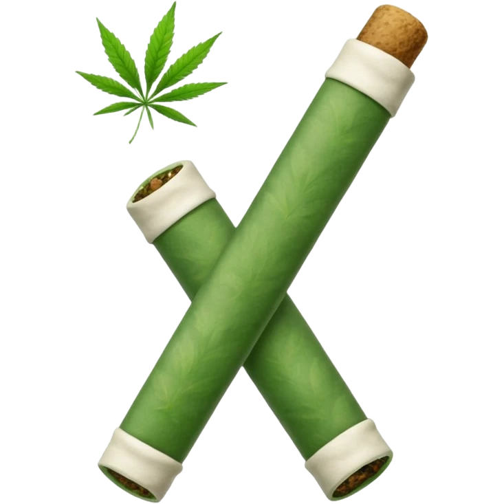 Weed joint emoji