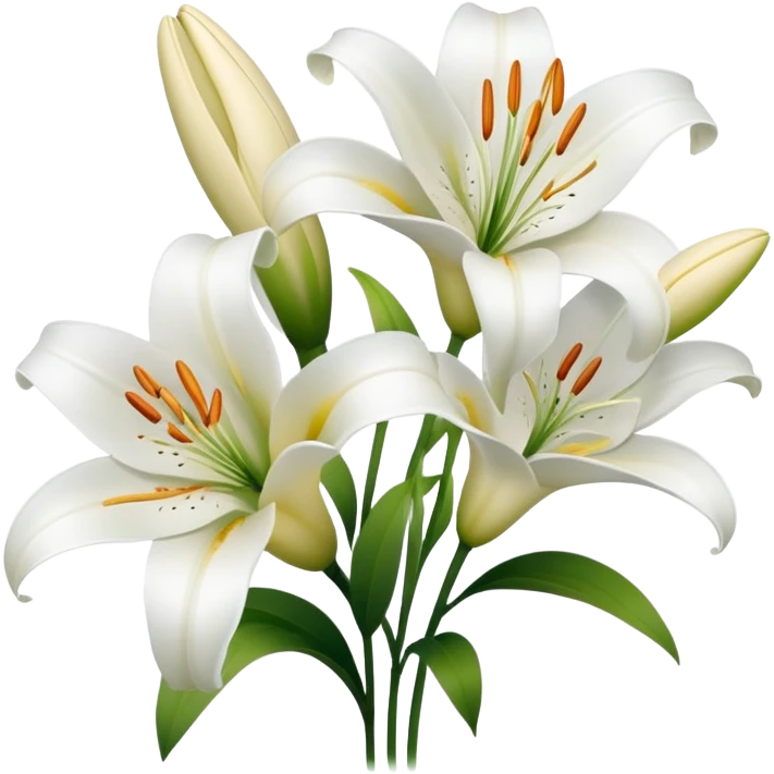 lilies  emoji