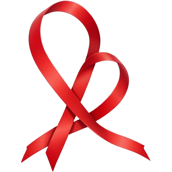 Red ribbon emoji