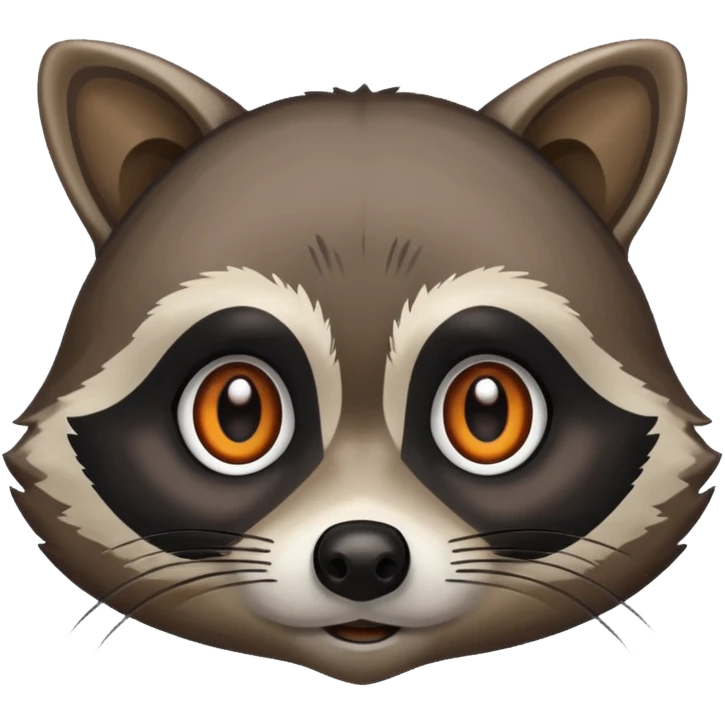 Begging raccoon eyes emoji