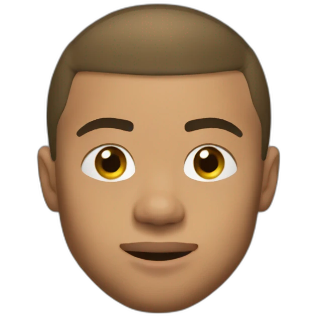 Kylian Mbappe qui stresse emoji
