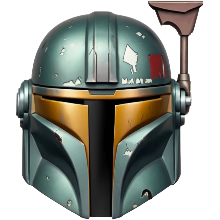 Mandalorian helmet emoji