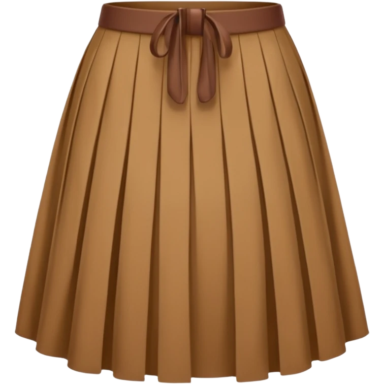 skirt brown emoji