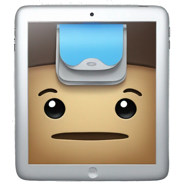 I pad et stilet emoji