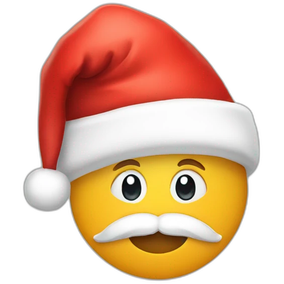 santa hat emoji