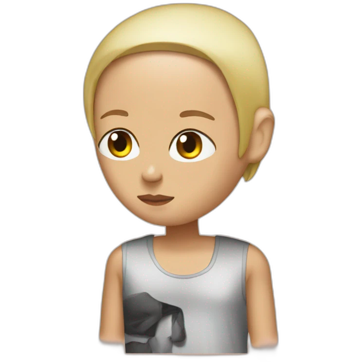Eminem wearing a dress emoji