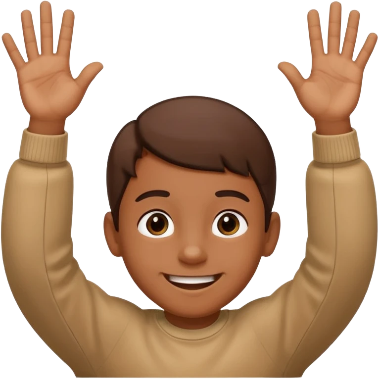  67 kid saying 67 with his two hands up and down emoji