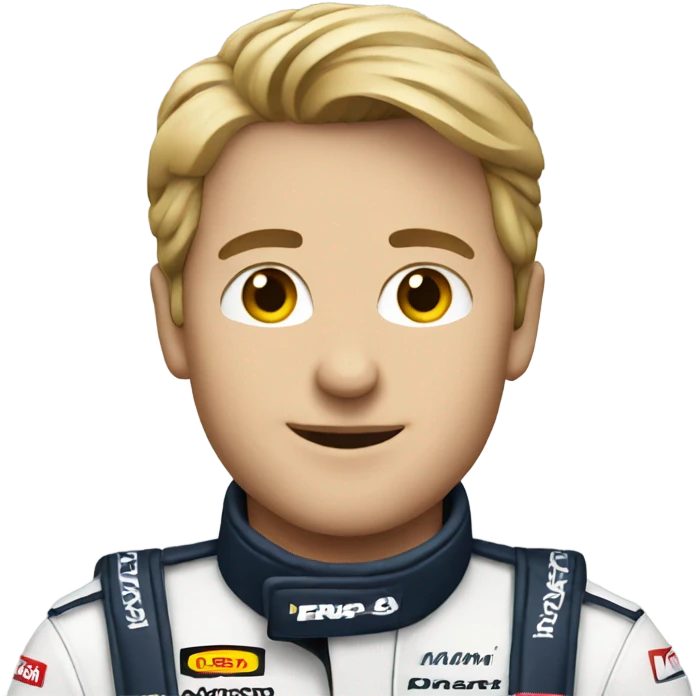 Formula 1 driver emoji
