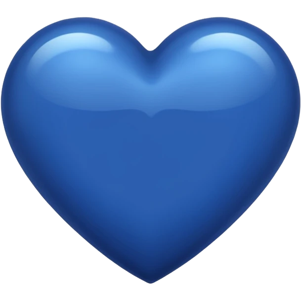 قلب ازرق غامق emoji