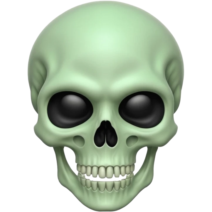Alien skull emoji