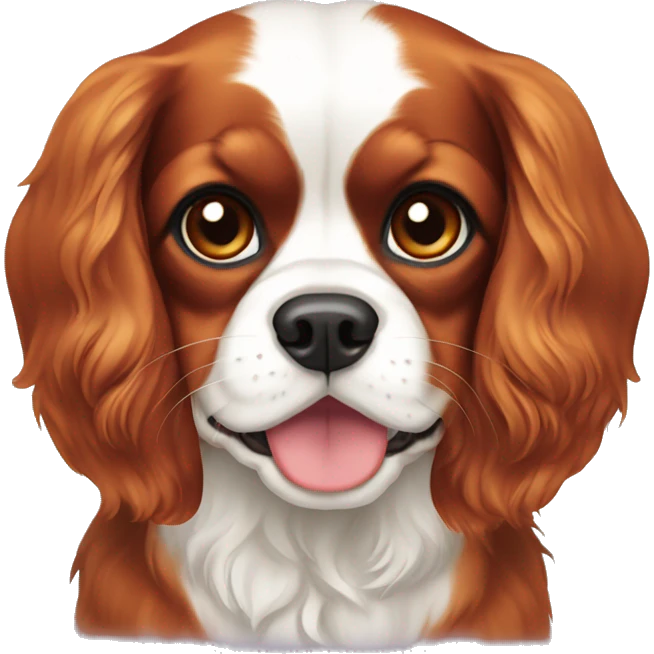 cavalier king charles spaniel  emoji