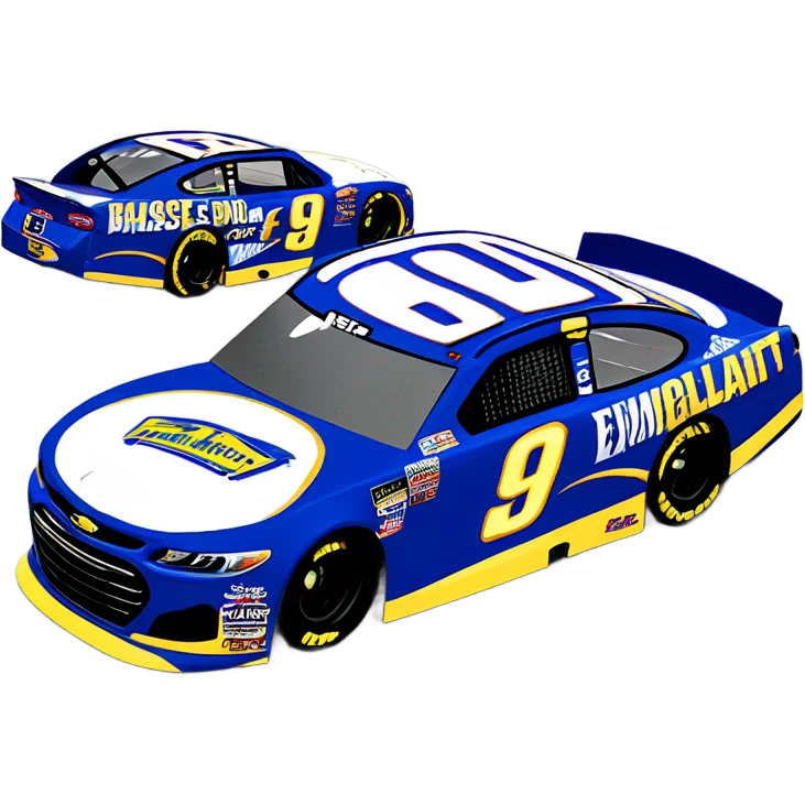 Chase Elliot nascar car emoji