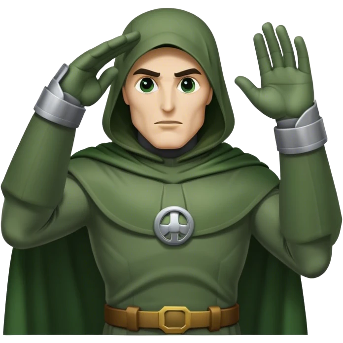 Dr doom salute  emoji