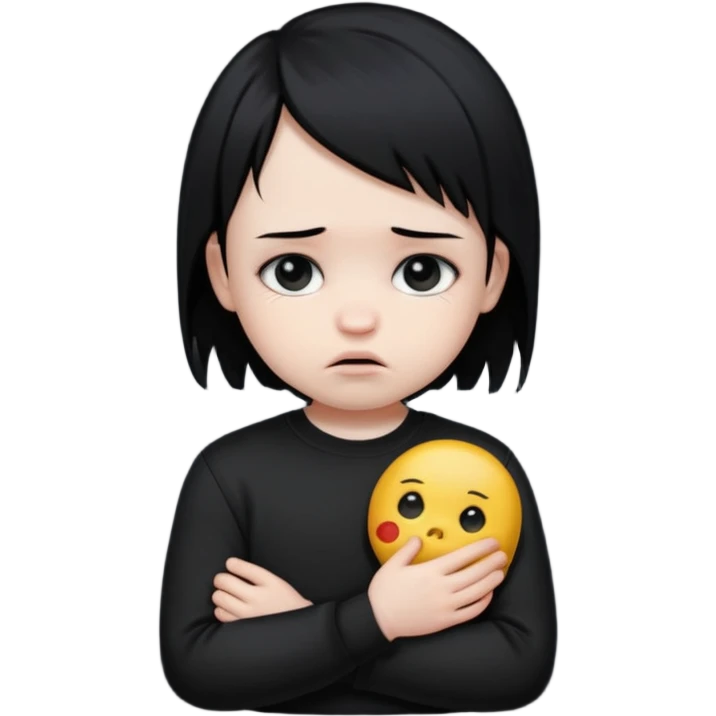 Bebê emo emoji