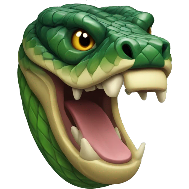 snake head emoji