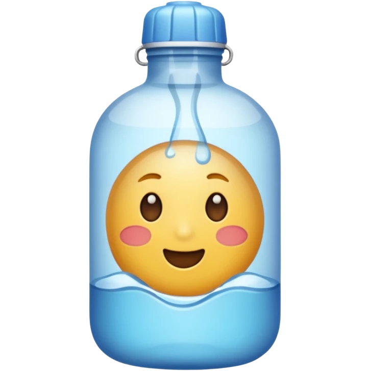 A water bottle emoji emoji