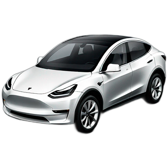Tesla model y emoji