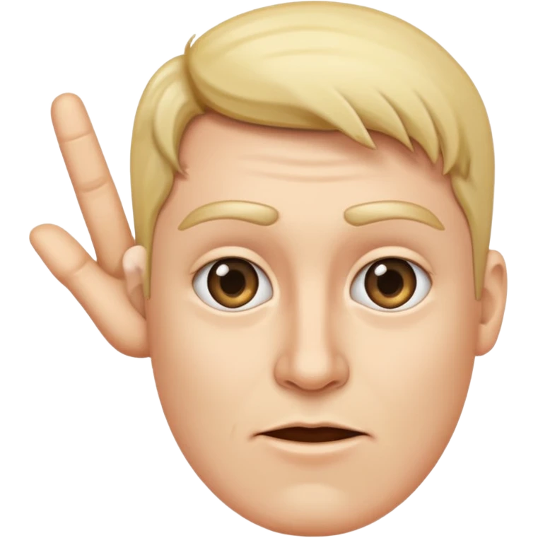 a finger pointing at the reader emoji