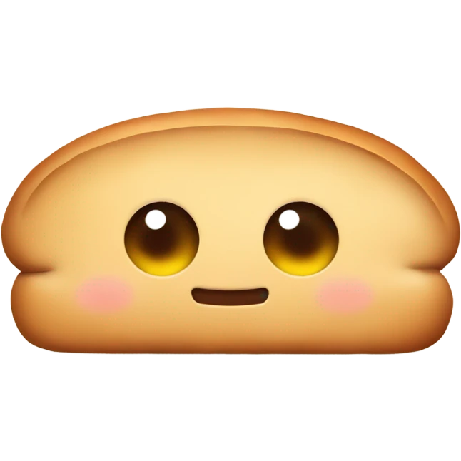 cute bread  emoji