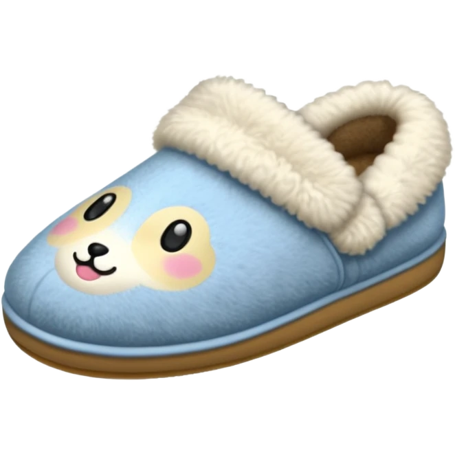 cozy slipper emoji
