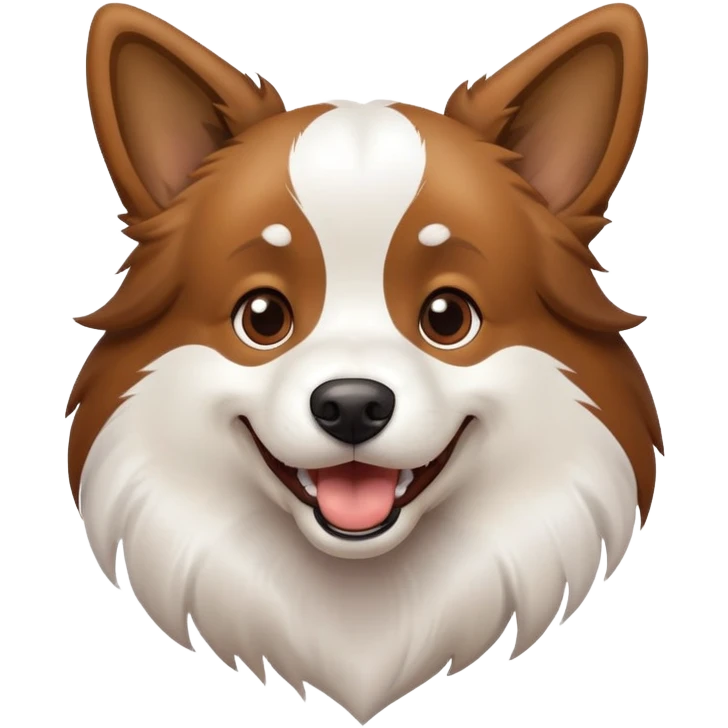 Dog crazy emoji
