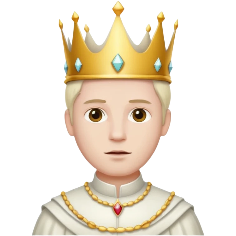 White king of the under world emoji
