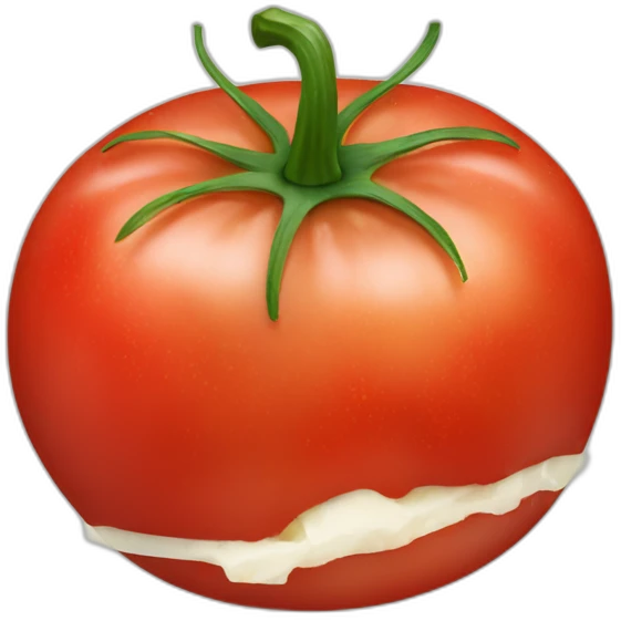 tomato-feta cheese emoji