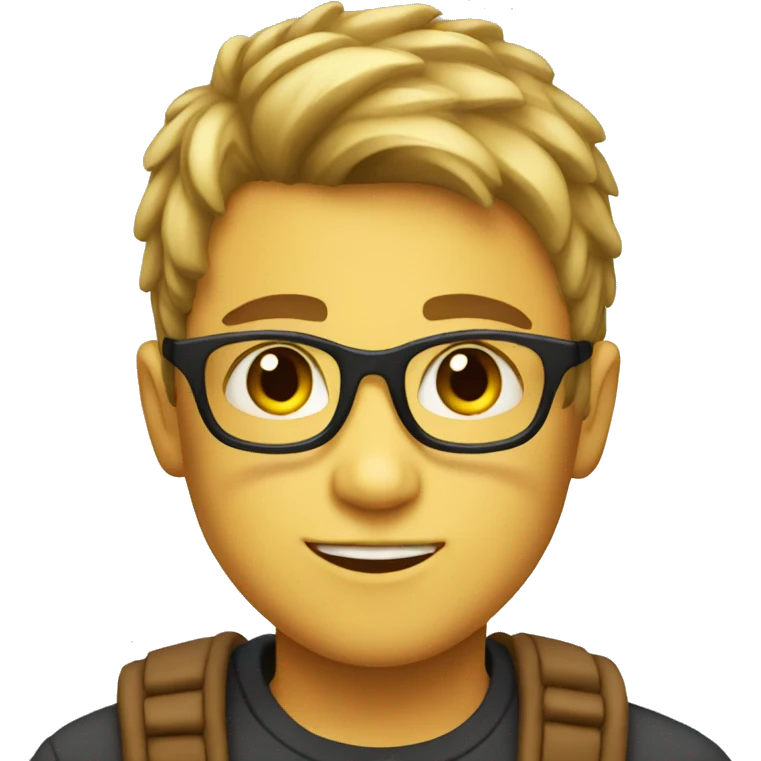Boy cool emoji