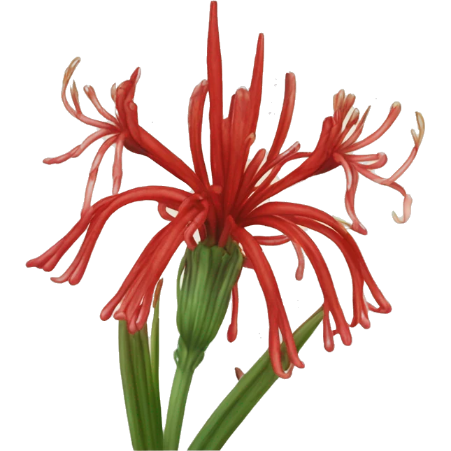 lycoris radiata rojo carmcarmesí  emoji